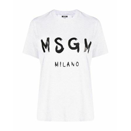 Msgm, T-Shirts Wit, Dames, Maat:S