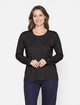 B. Copenhagen - Langærmet T-shirt - Sort