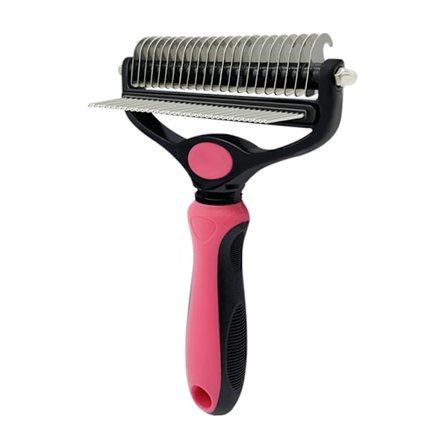 Plejeværktøjssæt med udredningskam 2 I 1 dobbeltsidet blad