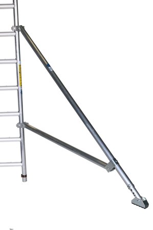 Zarges S-Plus Stödben teleskopiskt, Stegar & ställningar