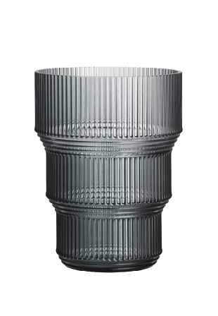 Kosta Boda Vas Pavilion Vaser Grå H: 17.3cm