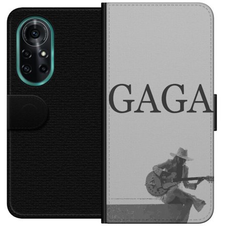 Yhteensopiva Lompakkokotelo Huawei nova 8 Pro Stitch ympäröity mustikoilla söpössä kawaii-tyylisessä nallekarhussa