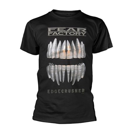 Fear Factory Unisex Adult Edgecrusher T-Shirt M Svart