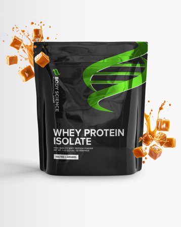 Whey Isolate Salted Caramel - Proteinpulver saltkaramel