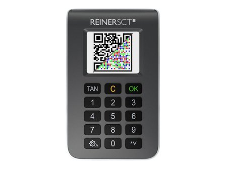 REINER SCT tanJack photo QR - TAN generator
