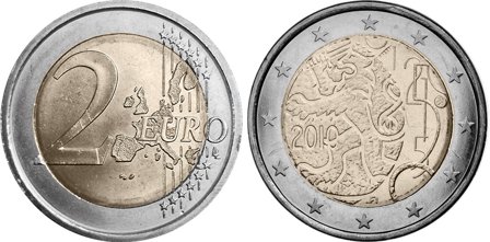 Finland 2010 - Valutaforordningen af 1860 - 2 euro mønt