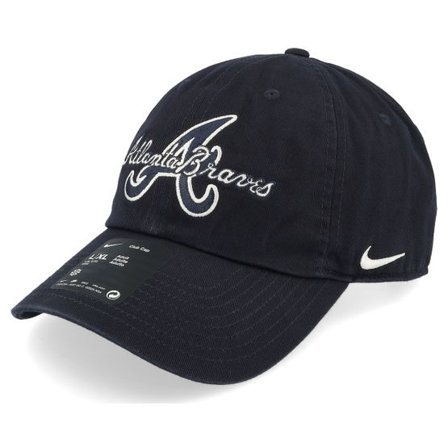 Nike MLB - MLB Blå unconstructed Keps - Atlanta Braves Statement Club Blue Dad Cap - Nike @ Hatstore