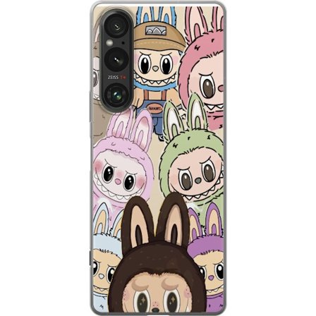 Kompatibelt Mobilskal till Sony Sony Xperia 1 V The Monster Edition Samlarfigur Anime