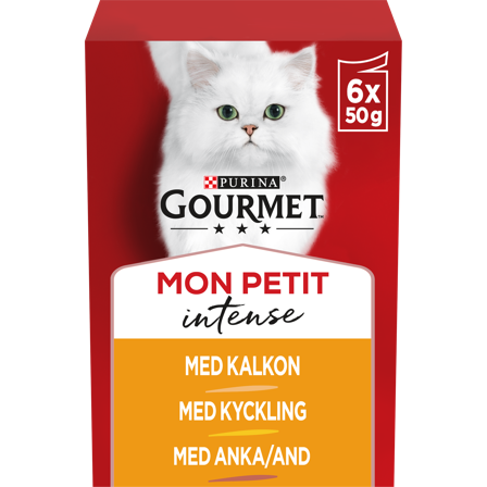 Purina Gourmet Gold - Mon Petit And/Kylling/Kalkun 50 g x 6 stk. - Katt - Kattefôr & kattemat - Våtfôr og våtmat - ZOO.no