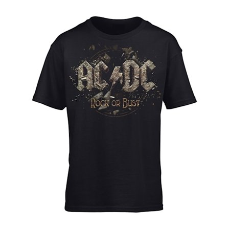 Ac/Dc Rock Or Bust Barn T-Shirt