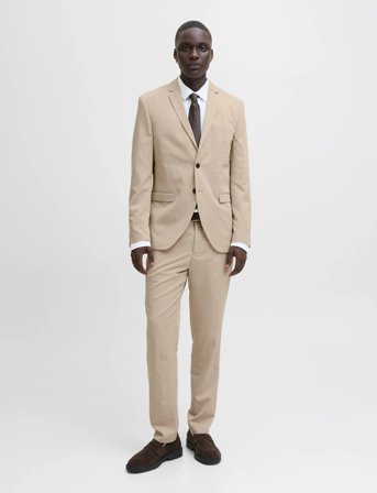 Jack & Jones Jprfranco Suit Noos - Cream - 50