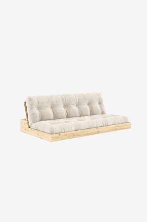 Karup Design - Base Sovesofa Tre-seters - Hvit - Sovesofaer - Fra Homeroom
