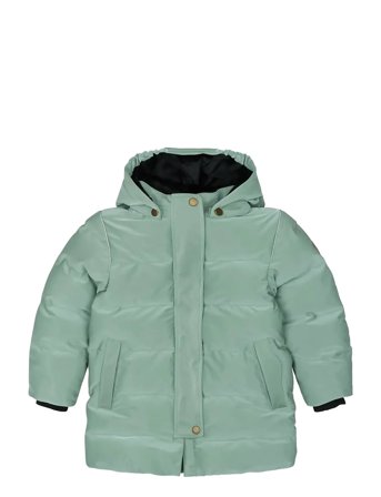 Long Puffer Jacket Shiny Black Mikk-line