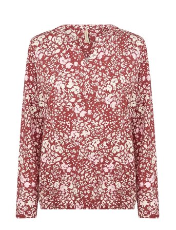Soyaconcept Sc-Felicity Aop - Burgundy - XS
