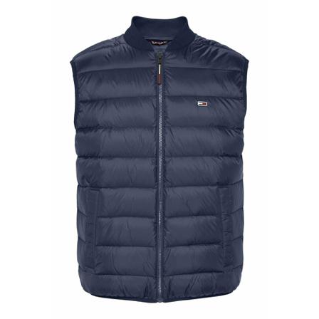 Tommy Jeans, Sleeveless jacket Blauw, Heren, Maat:S