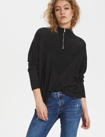 Denim Hunter 25 The Zipknit - Black - XS