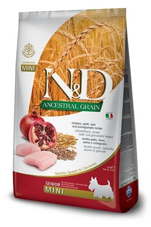 Farmina N&D Ancestral Grain Pollo E Melograno Cani Senior Taglia