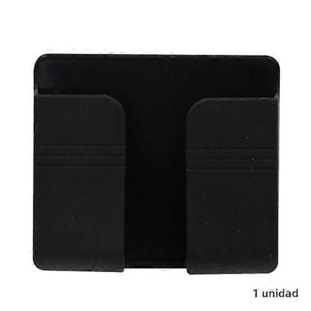 Multifunksjonell veggmontert snacks- og mobiltelefonladerorganisator, ingen boring, TV-fjernkontroll og mobilholder