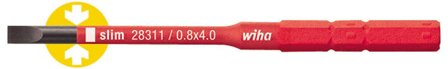 Wiha slimBit 34580 Bits spor, 75 mm, 1000 V 4,0×75 mm, Maskintilbehør & forbrugsvarer