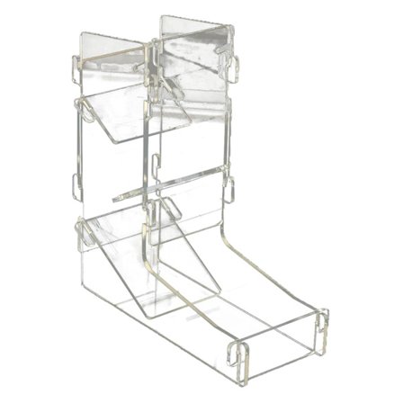 Gör-det-själv-brädspel RPG Rolling Tower MTG-spel Tärningstorn Hållbar Ny design och högkvalitativ akryl Transparent Dice Tower