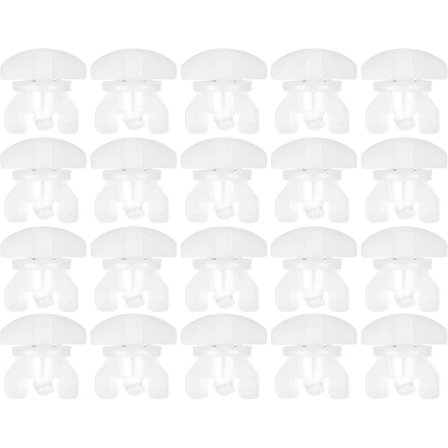 20 stk. - Gardiner skinne propper - plastik gardin skinne propper - gardin låse - glide skinner