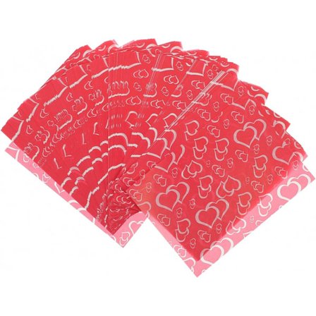 100 stk fettsikkert vokspapir godteri wrappers papir festartikler godteri