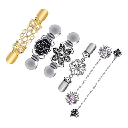 Sweaterklemme vintage sweater spænde sweater guard cardigan klemme sjal