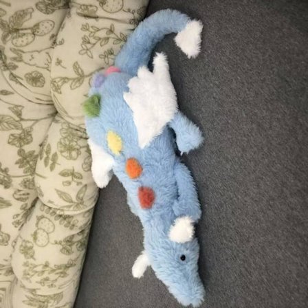 Jellycat Bartholomew kosedyr, myk og komfortabel, perfekt for barn, Valentinsdagsgaver, samleobjekter, 66CM Sky Dragon.