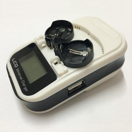 Smart LCD-laddare 3,6V uppladdningsbar LIR2032 LIR2025 LIR2016 knappuppladdningsbart batteri