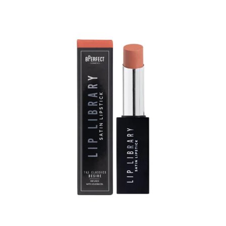 BPERFECT Lip Library Lipstick Desire - Warm Cinnamon Nude 3g - Rossetto