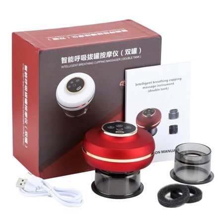 Elektrisk Cupping Terapi Massager Vakuum Sugekopper Terapi Cupping Guasha Massasje Verktøy