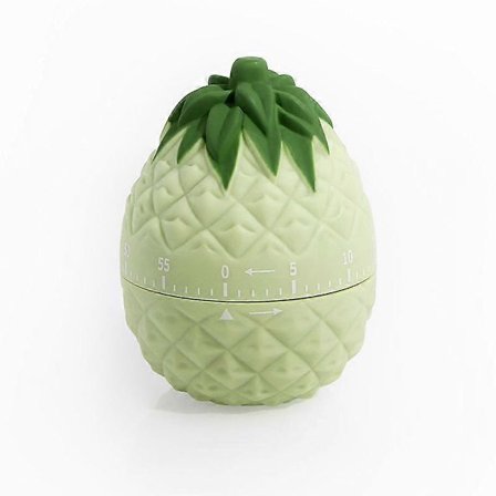 Mekaaninen keittiöajastin söpöllä sarjakuvaeläinaiheella, 60 minuutin ajastin lapsille, vetokiekko 360° pyöritys, ruoanlaittoon/lukemiseen/urheiluun