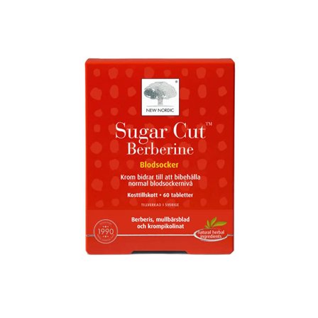 New Nordic Suger Cut Berberine 60 tabletter