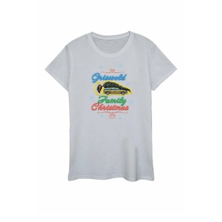 National Lampoon's Julfest Dam/Dam Griswold Familj T-Shirt L Sports Grey