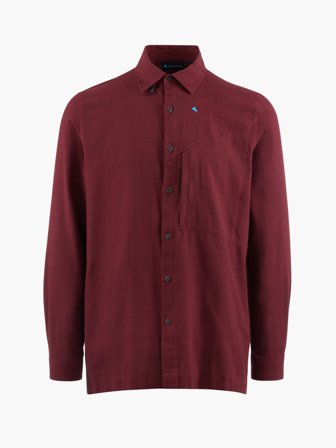 Klättermusen Helheim LS Shirt Men's - Tawny Red - M