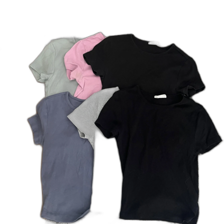 6-pack basic t-shirts Gina Tricot XS