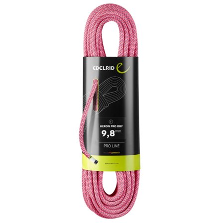 Edelrid Heron Pro Dry 9,8 mm 60 m Mountaineering equipment Pink 60M