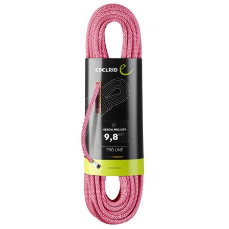 Edelrid Heron Pro Dry 9,8 mm 70 m Mountaineering equipment Pink 70M