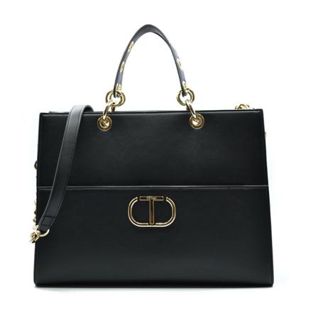 Twinset Tas , Zwart , Dames , Maat: ONE Size Schoudertassen