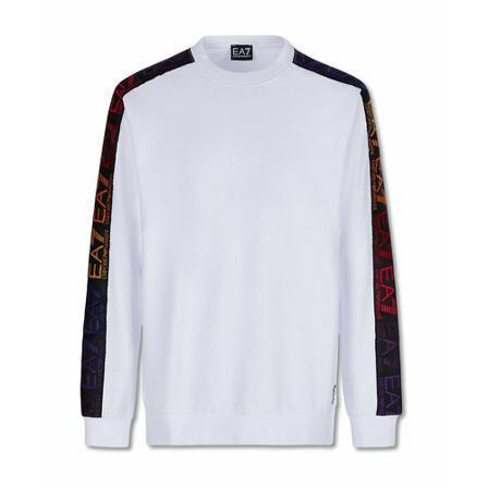 Emporio Armani EA7 3Kpm34 Sweatshirt Hvid, Herre Sweatshirts