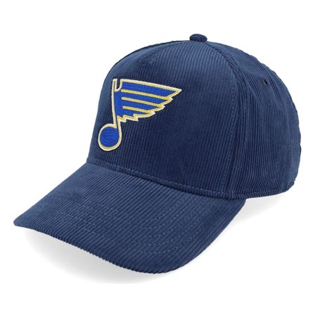 American Needle - NHL Blå adjustable Caps - St. Louis Blues Corduroy Valin Navy A-frame Adjustable @ Hatstore