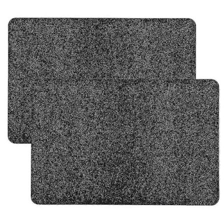 /EA/Varmebestandig måtte til airfryer, 2 stk. varmebestandige underlag, beskyttelsesmåtte til bordplade, kaffemaskinemåtte