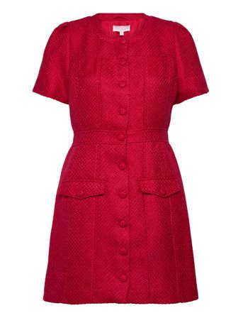 Stassie Mini Dress Red Love Lolina
