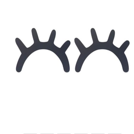 2 pack svarta ögonlock vägg dekor barnrum ögon, svarta