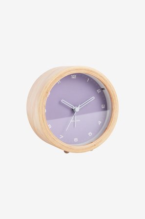 Karlsson - Vekkerklokke Gentle - Lilla - Veggklokker & bordklokker - Fra Homeroom