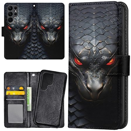 Samsung Galaxy S25 Ultra - Lommebok Deksel Snake