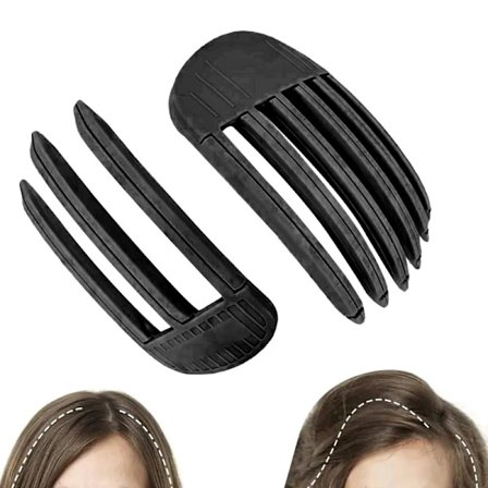 2 kpl Hiusten Volyymi Clipsiä Pörröisille Otsatukille, Helppokäyttöinen Korkea Kruunu Volyymi Kampa