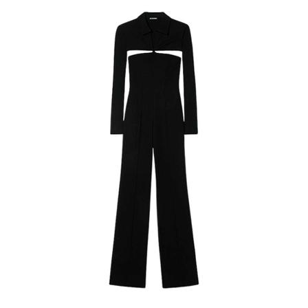 Jacquemus, Jumpsuit Zwart, Dames, Maat:M,Viscose