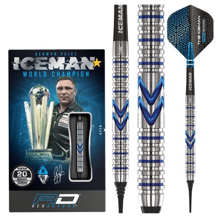 Gerwyn Price Midnight Edition Softip Darts | Red Dragon Darts