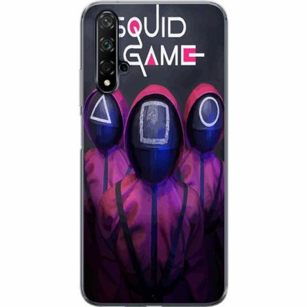 Huawei Nova 5t Genomskinligt Skal Squid Game